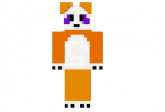Orange-panda-skin