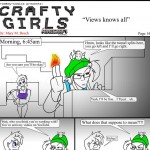  Minecraft Comic: CraftyGirls #12 – Tsss to you too!