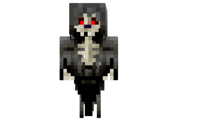 Mysterious Ghost Skeleton Skin 9minecraft Net