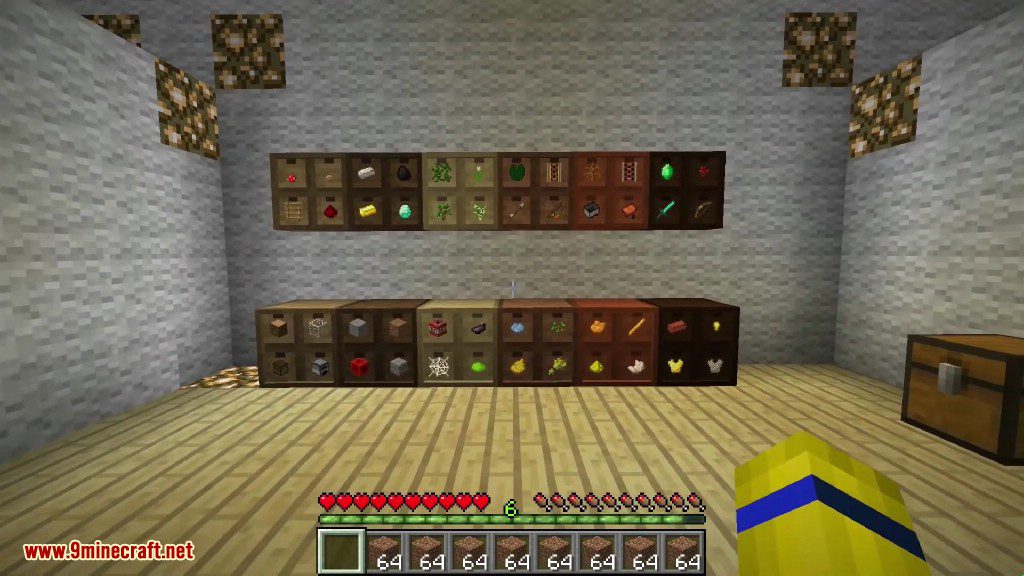 Storage Drawers Mod 1.16.5/1.15.2 (Store Hundreds of Items