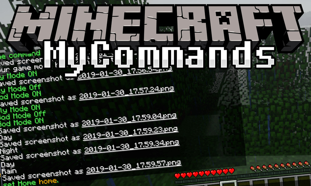 Mycommands Mod 1 14 4 1 12 2 Add Helpful Server Commands MINECRAFT 