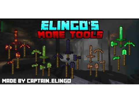 Elingo S More Tools Addon Mcpe Bedrock Mod Minecraft Net