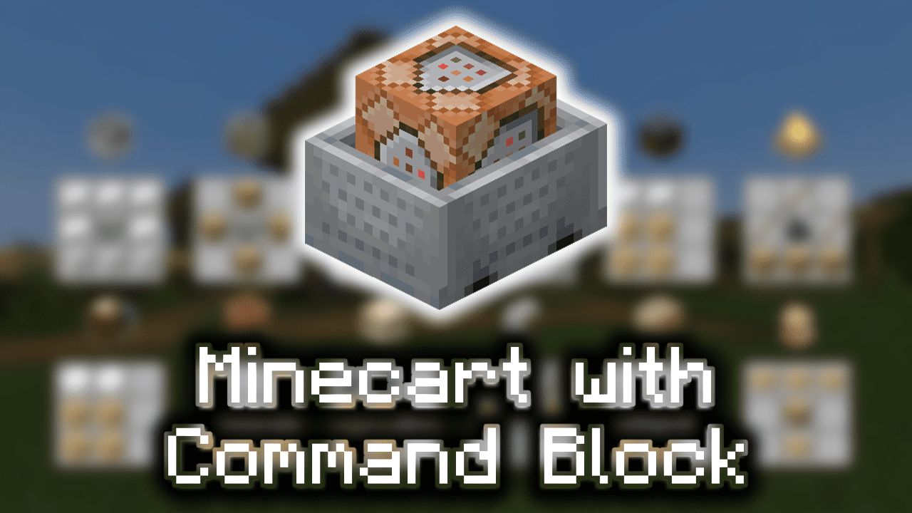 Minecart With Command Block Wiki Guide 9Minecraft Net