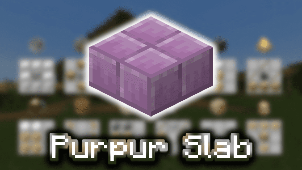 Purpur Slab Wiki Guide Minecraft Net