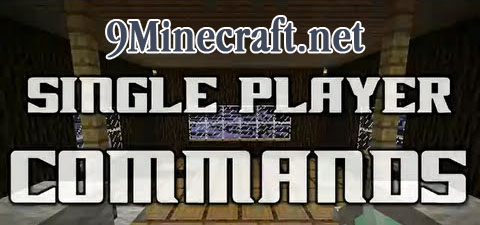 single player commands minecraft mod