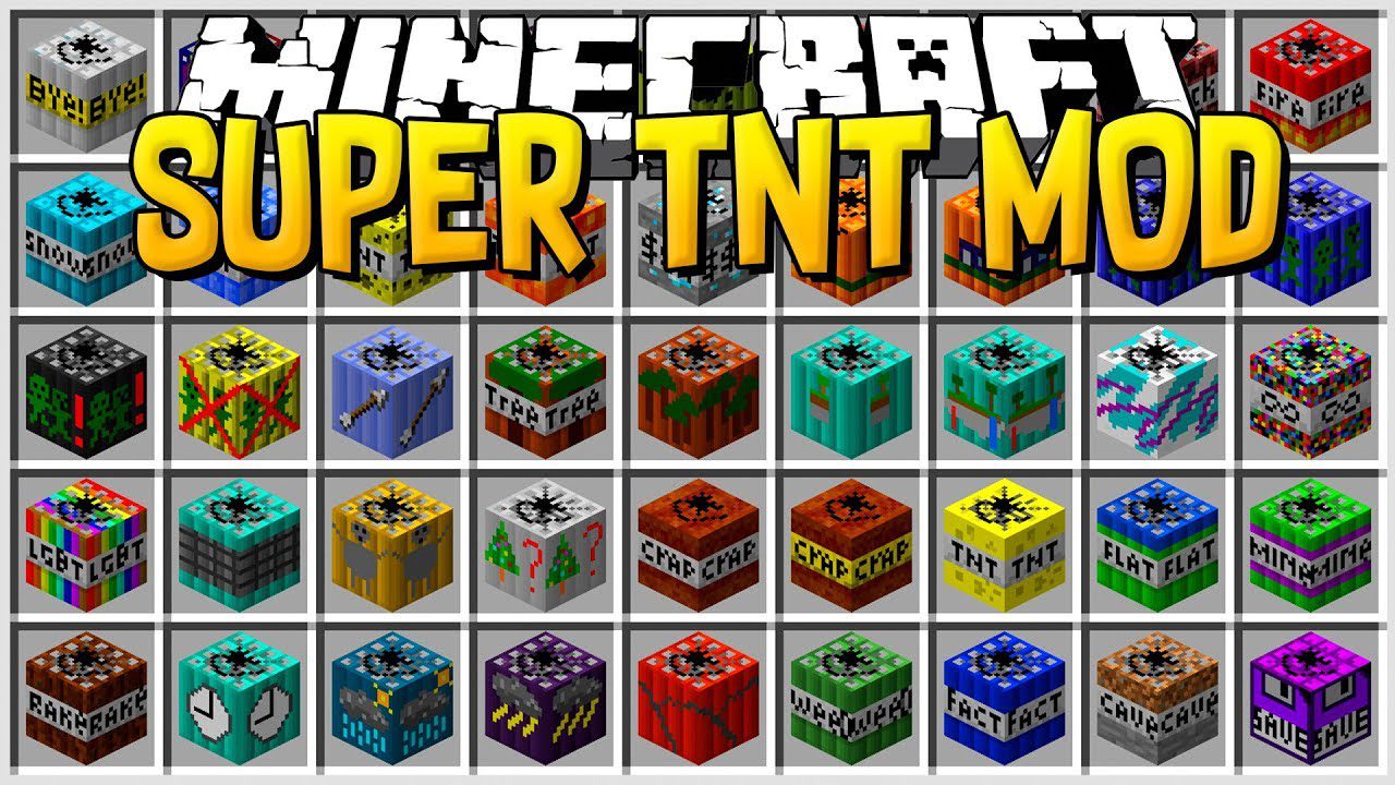Super Tnt Mod 1 12 2 Best Tnt Mod For Minecraft 9minecraft Net