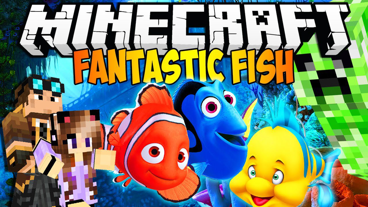 Fish mod. Minecraft 1 5 2 fantastic Fish Mod.