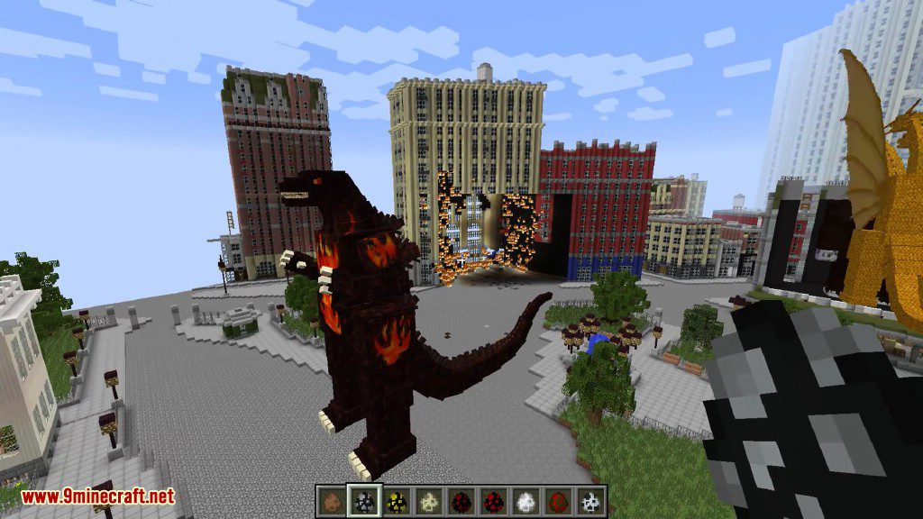 Godzilla Mod 1 7 10 King Of Monsters 9minecraft Net