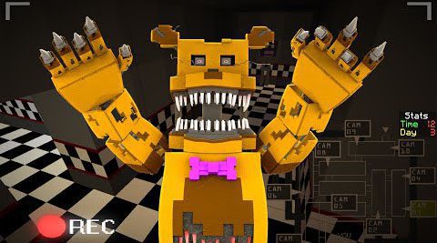 Five Night's At Freddy 3 Mod Minecraft Mod