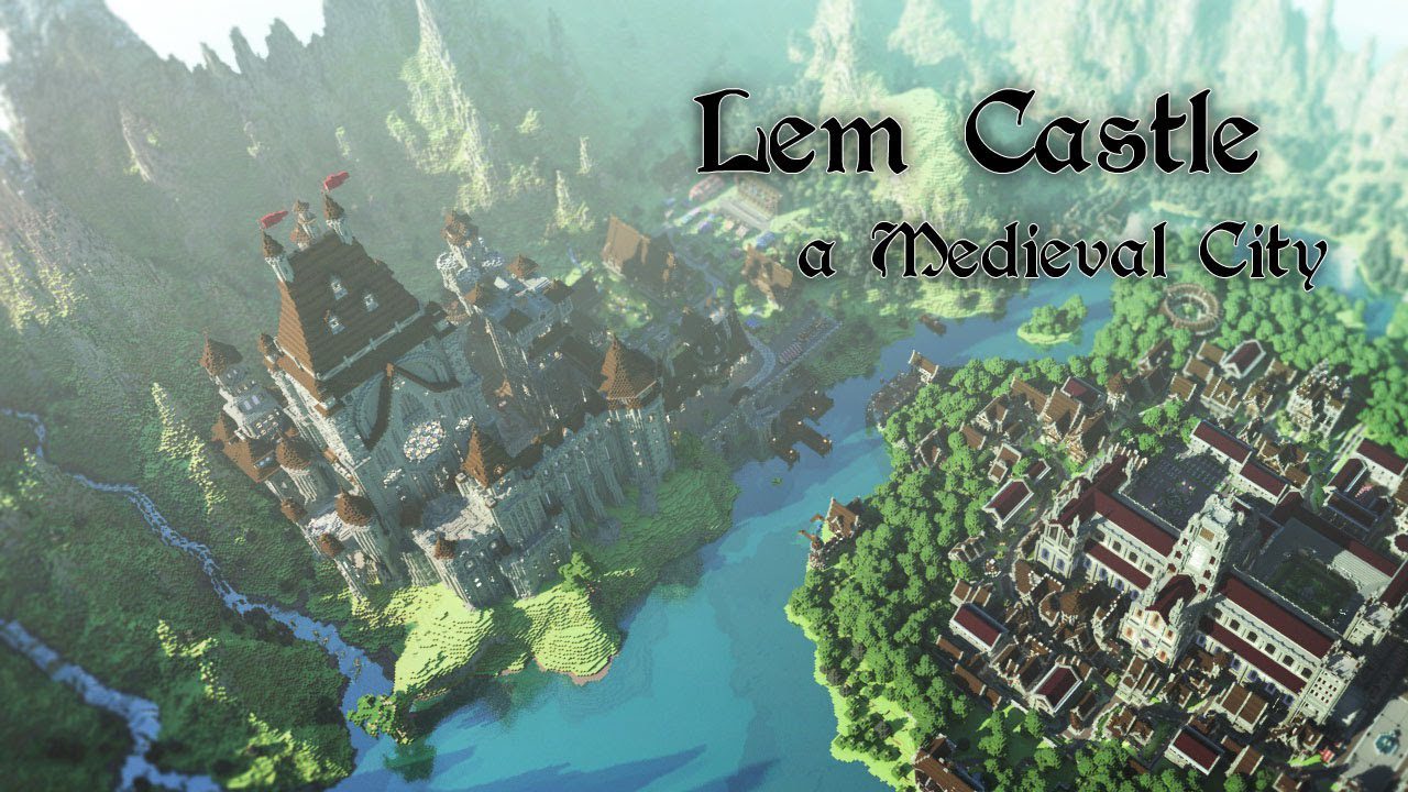 LEM Castle Map 1.12.2, 1.11.2 for Minecraft - 9Minecraft.Net