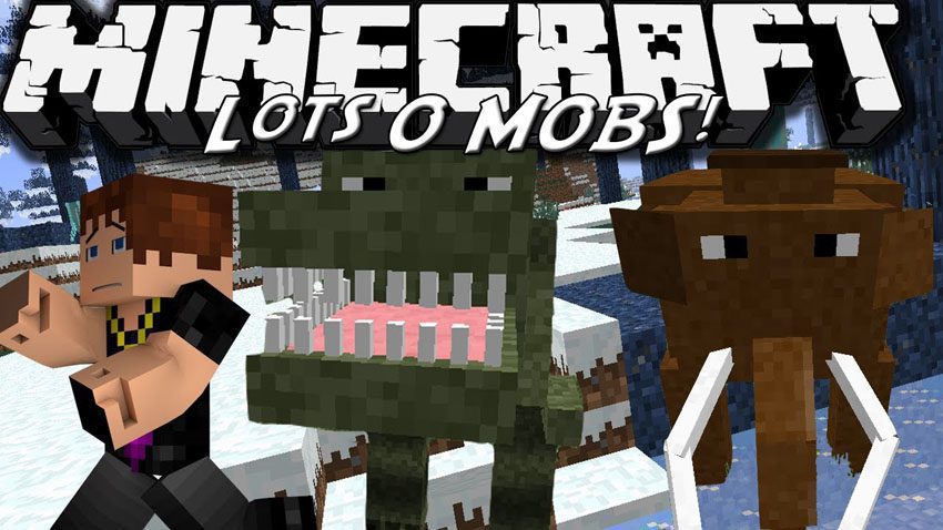 LotsOMobs Mod 1.9, 1.7.10 (Tons Of New Mobs, Animals) - 9Minecraft.Net