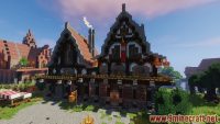 Medieval Town Map Pack 1.12.2/1.11.2 for Minecraft - 9Minecraft.Net