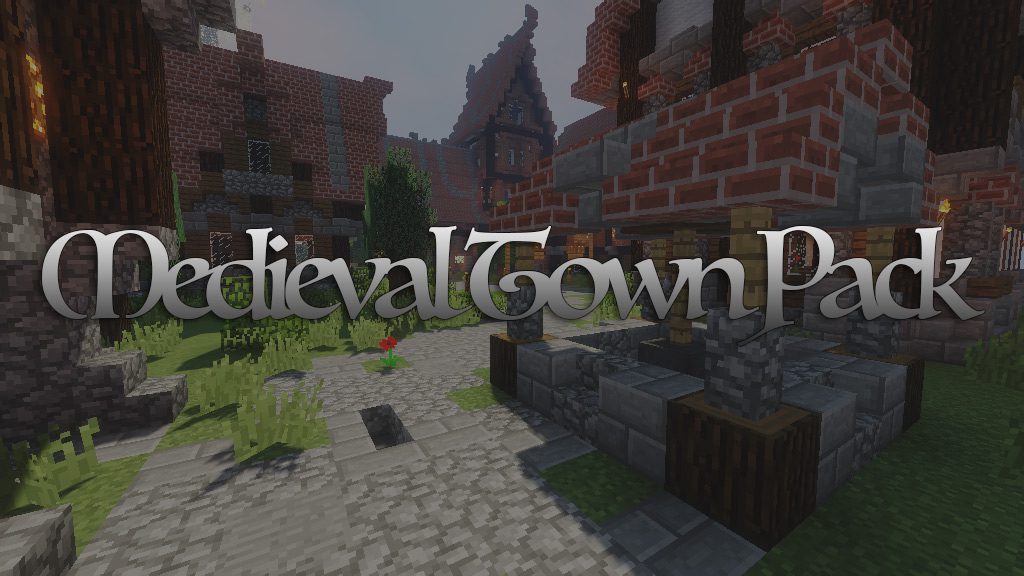 Medieval Town Map Pack ,  for Minecraft 