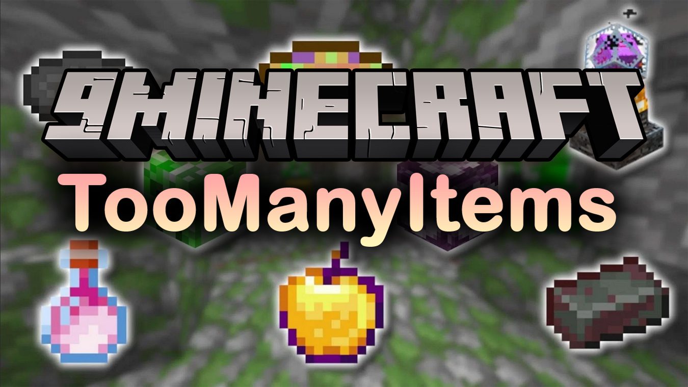 TooManyItems 1.8, 1.7.10 - Very Useful Management Mod - 9Minecraft.Net