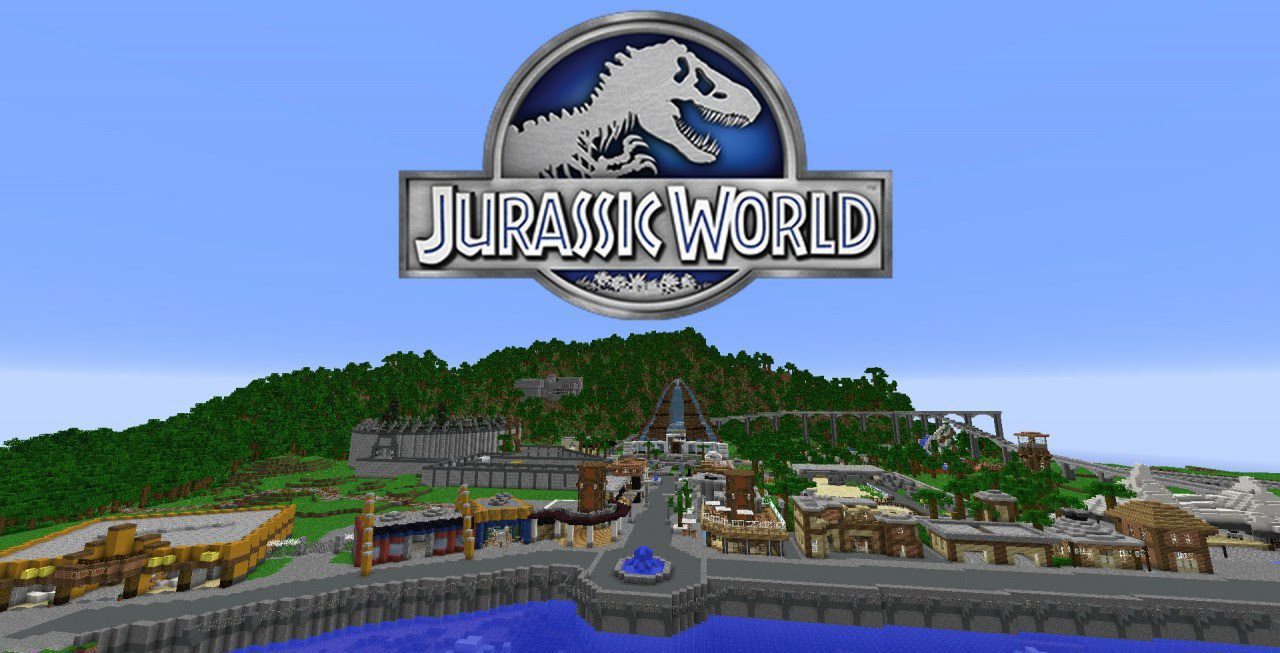 Jurassic Park Visitor Center V2.1 Minecraft Map
