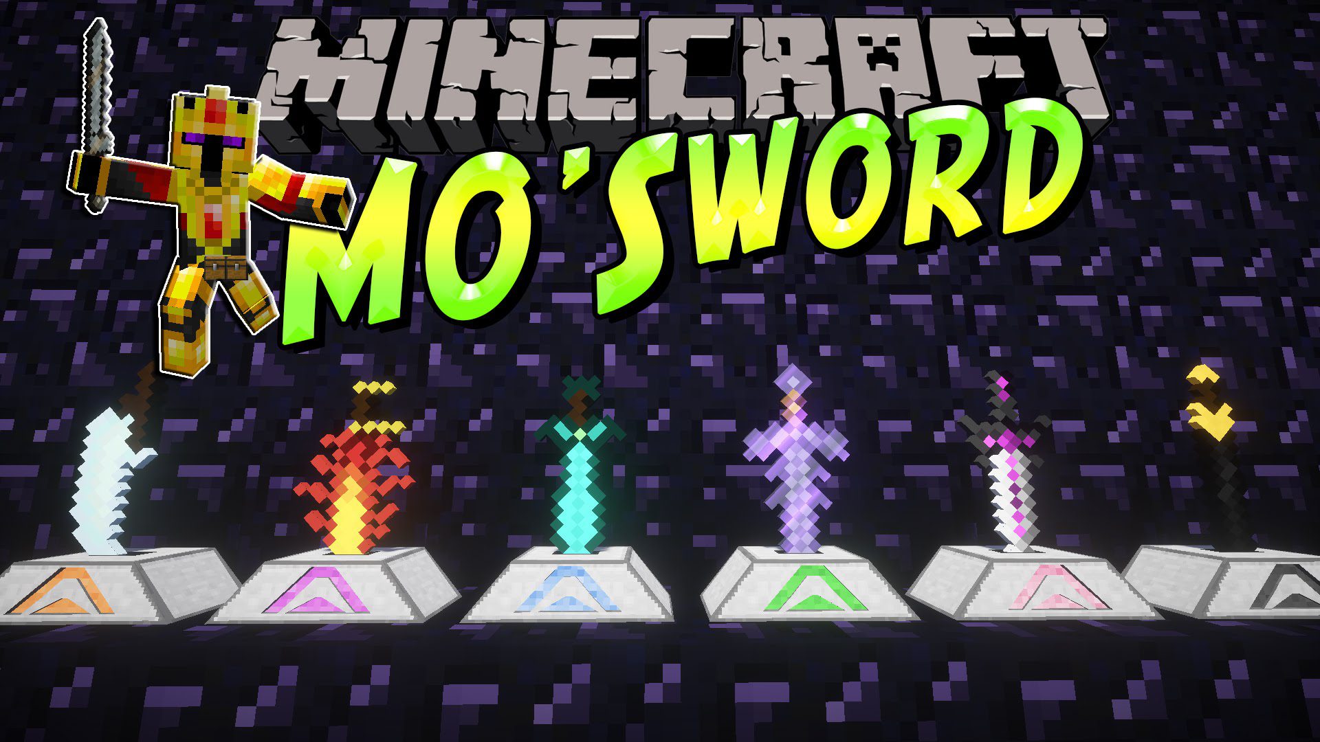 Mo' Swords Mod para Minecraft 1.12.2, 1.8.9 y 1.7.10