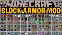 Block Armor Mod 1.12.2/1.11.2 (Craft Any Block Into Armor) - 9Minecraft.Net