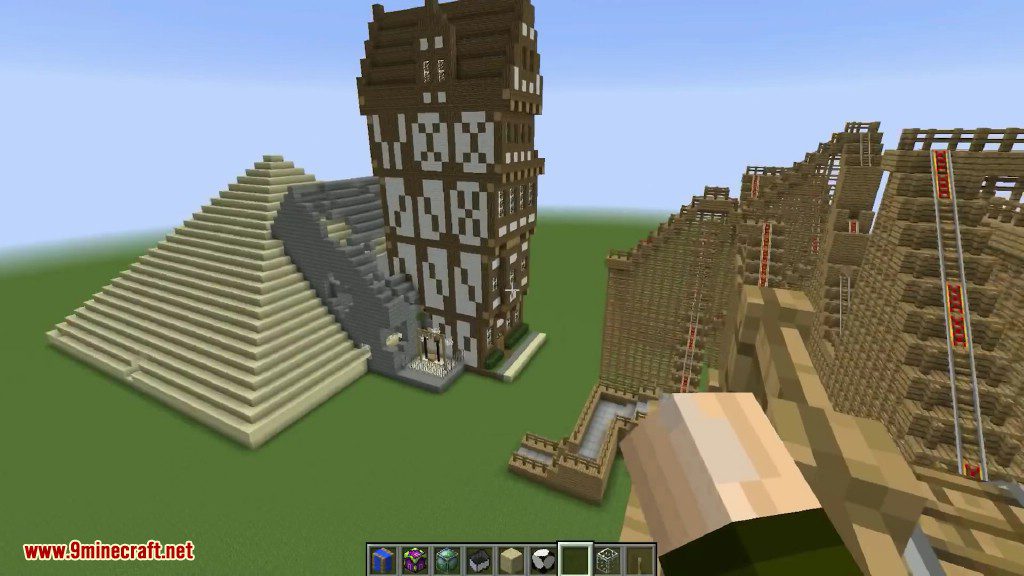 how to mod minecraft pc add buildings