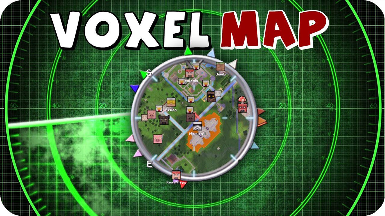 minecraft voxel map 1.7.10 forge