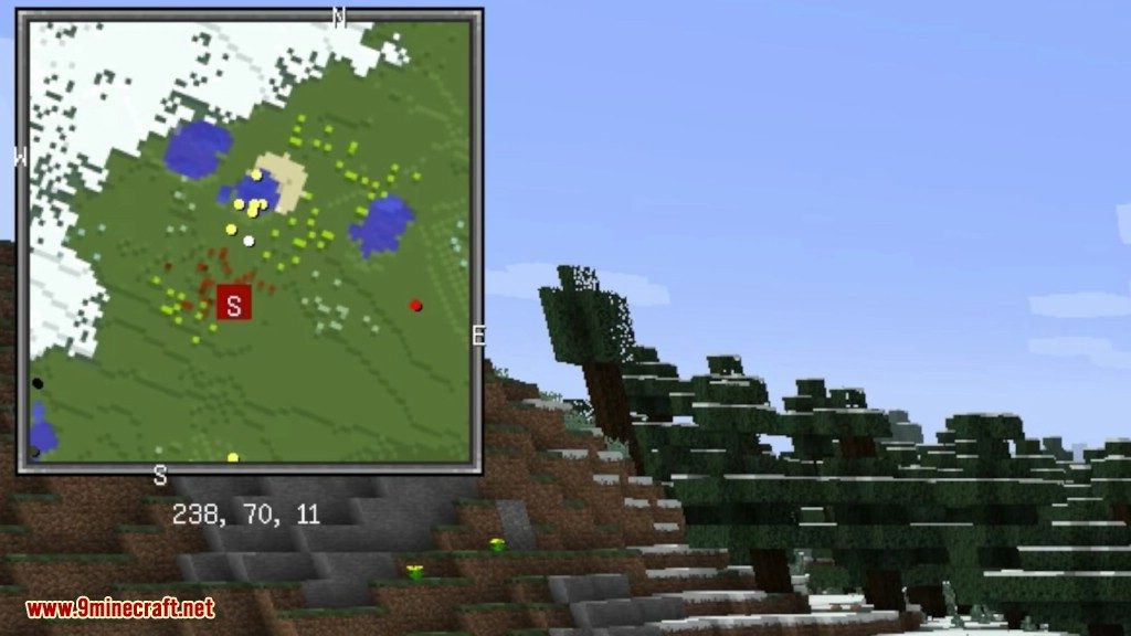 minecraft mod 1.12.2 map