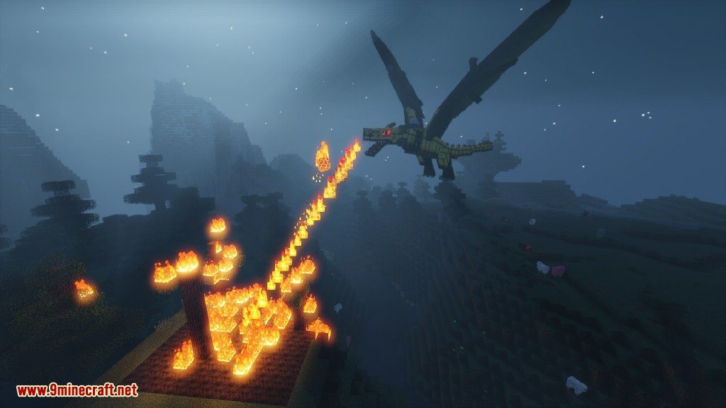 Ice and Mod (1.18.2, 1.16.5) - Dragons in Whole New -