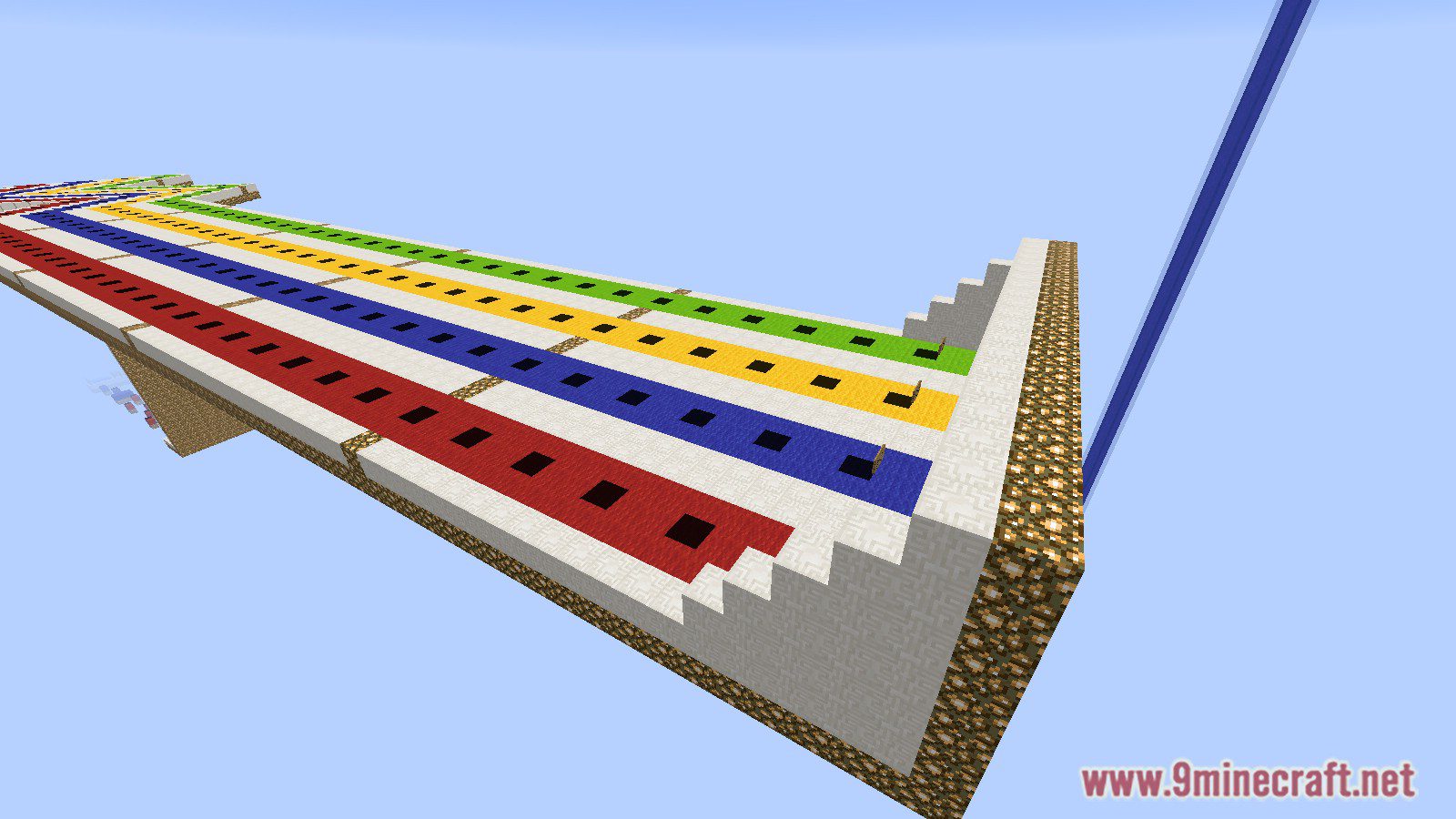 Rainbow Lucky Block Race [1.8] › Maps ›  — Minecraft Downloads