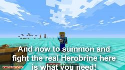 Herobrine Command Block 1.12.2/1.12 (Summoning Herobrine) - 9Minecraft.Net