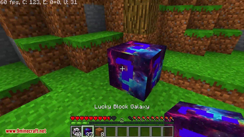 Future Galaxy LuckyBlock 1.16.5 Minecraft Mod
