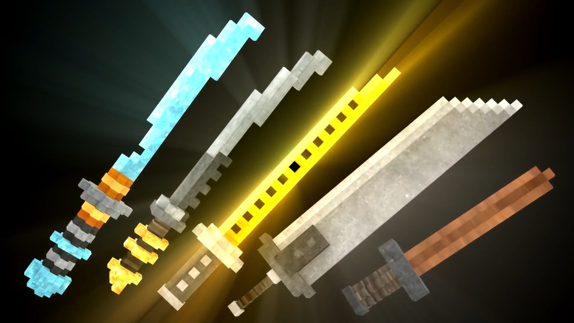 minecraft 3d resource pack sword