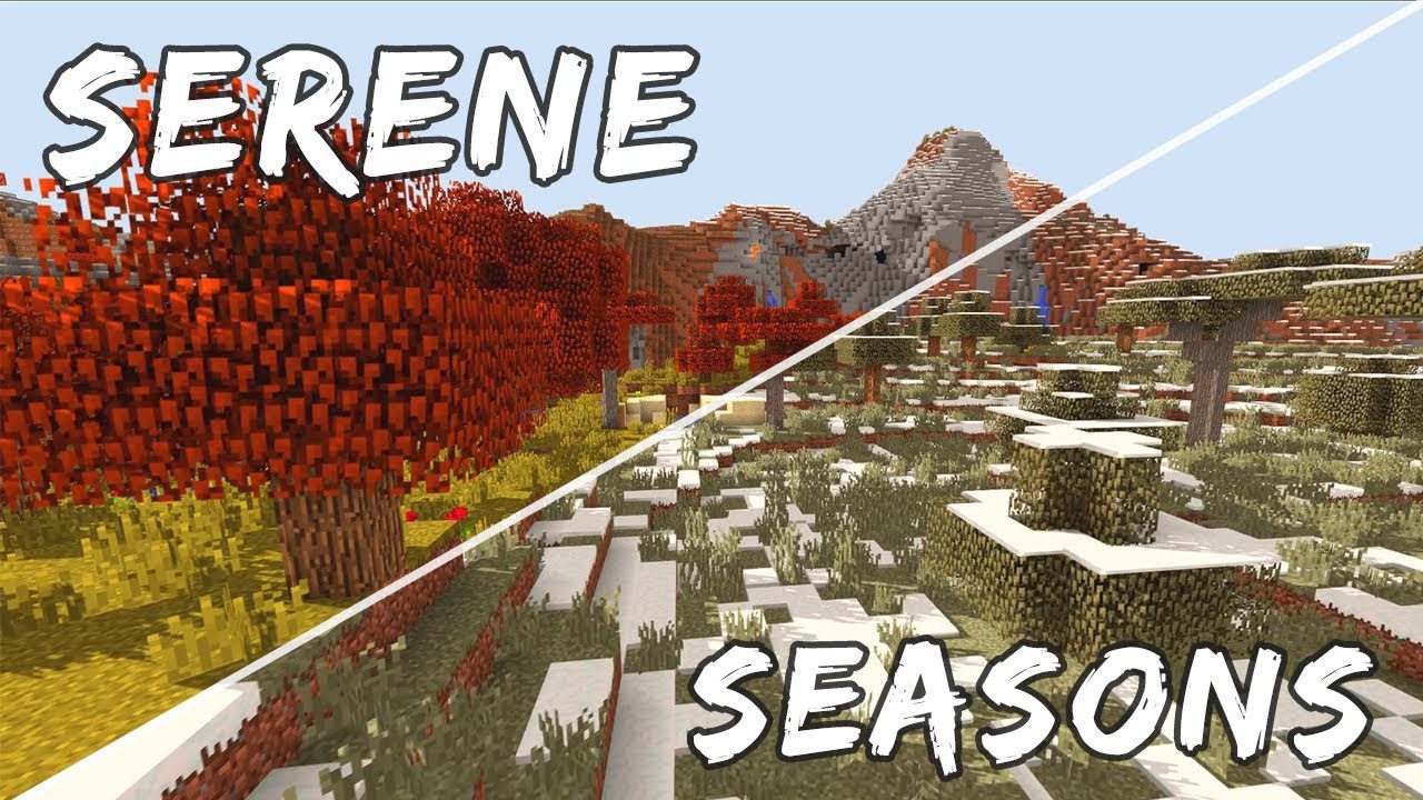 Serene Seasons Mod (1.20.2, 1.19.4) Real Life Seasons in Minecraft