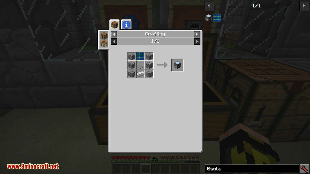 SolarFurnace Mod Crafting Recipes 2