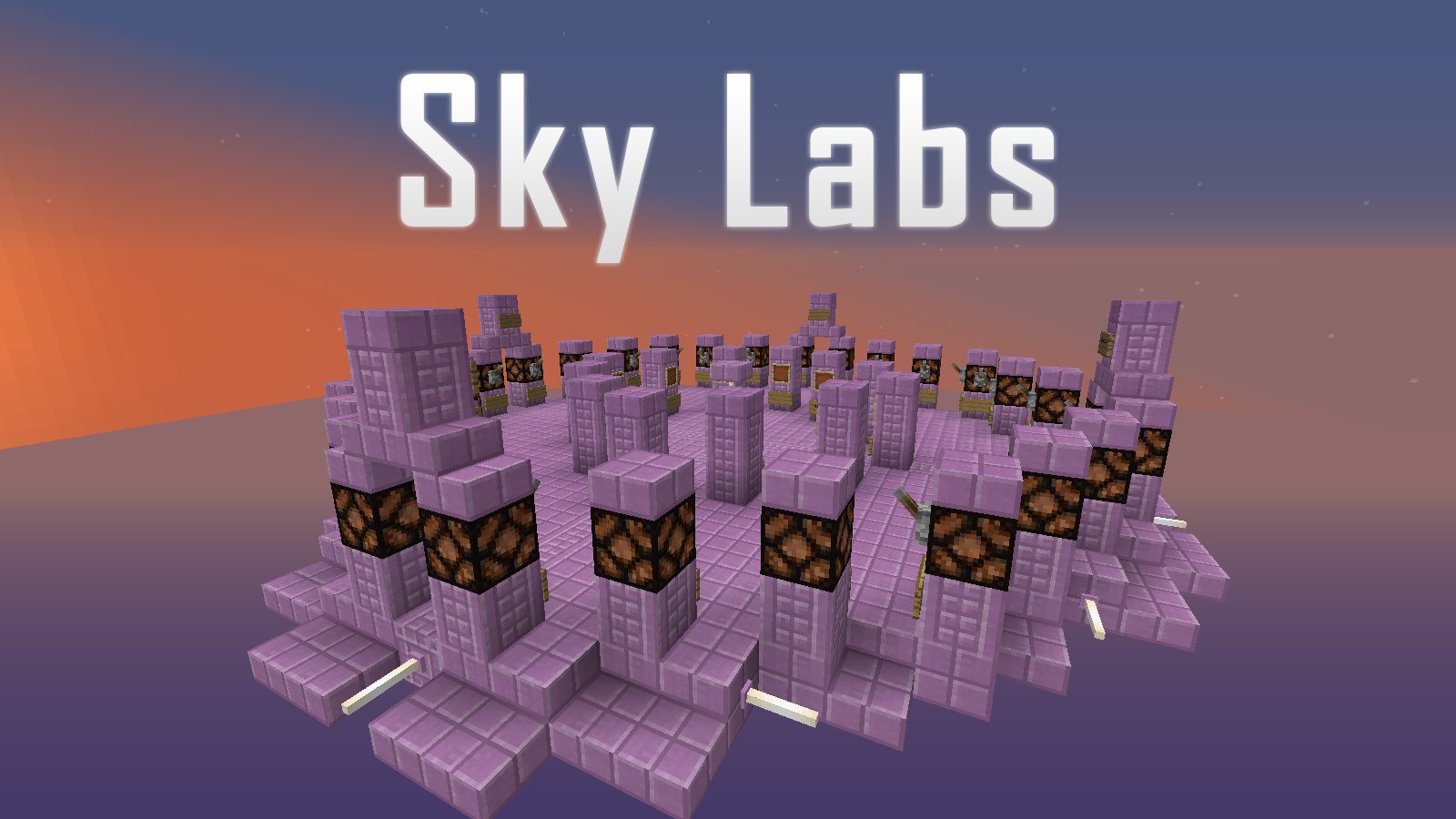 Sky lab. Карта Стар Лабс в майнкрафт.