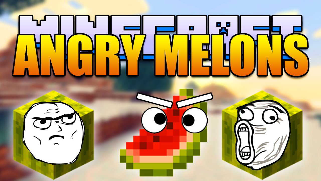 Скачай angry mod. Мод майнкрафт Мелон. Angry Melon. Minecraft Angry Birds Mod. Angry Dream Minecraft.