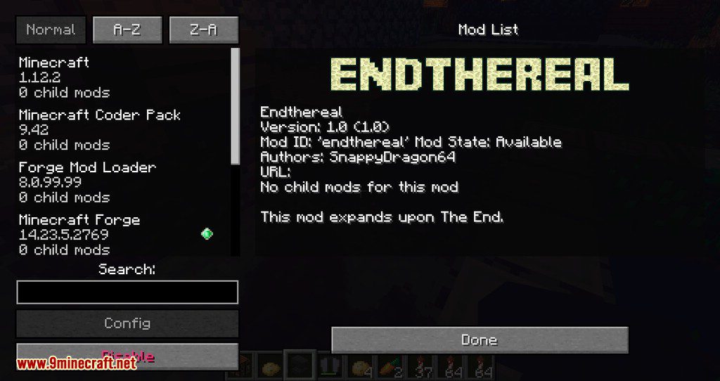 Endthereal mod for minecraft 07