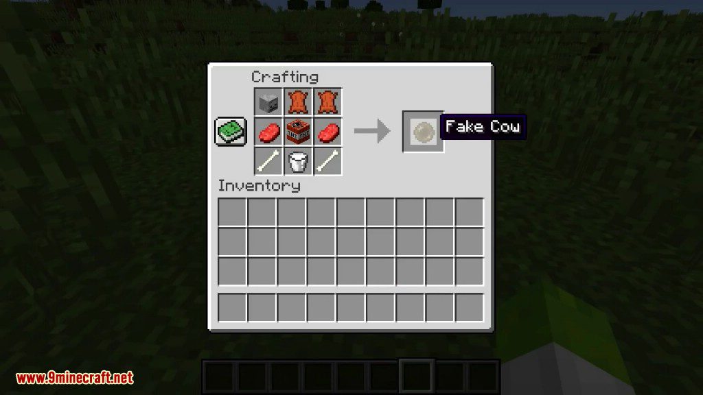 Fake Cow Mod Crafting Recipes 1