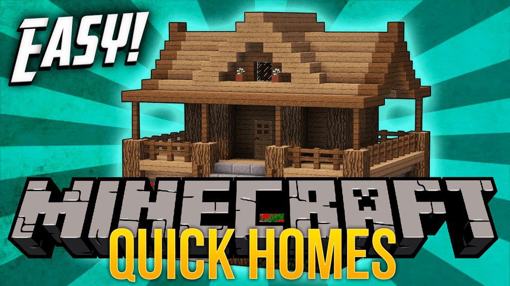 QuickHomes mod for minecraft logo