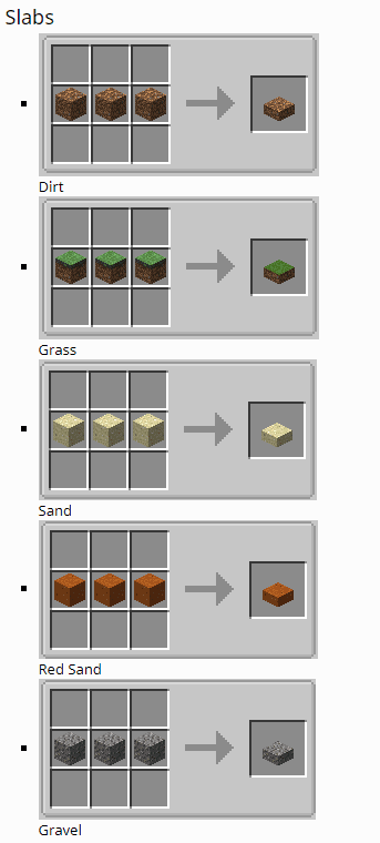 Dirt Deco mod for minecraft 11