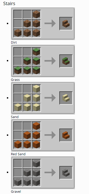 Dirt Deco mod for minecraft 12