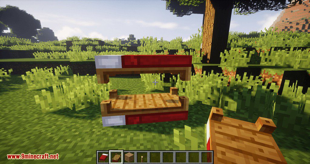 Inverted Bed mod for minecraft 10