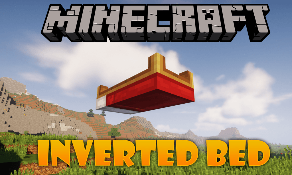 Inverted Bed mod for minecraft logo