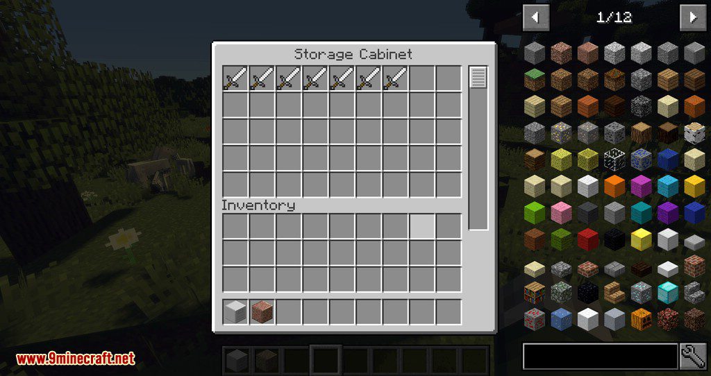 Storage Cabinet mod for minecraft 09