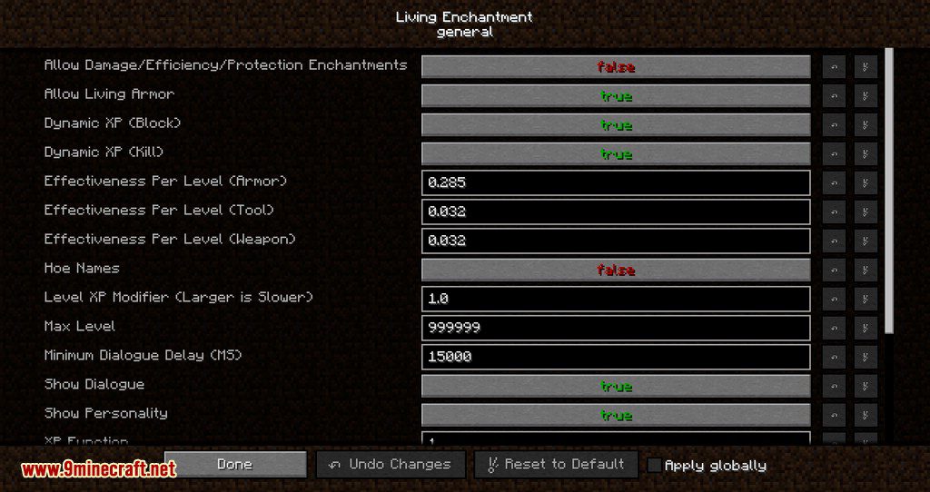 Living Enchantment mod for minecraft 02