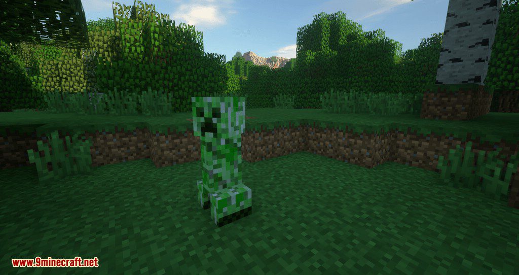 Beta Creepers mod for minecraft 01