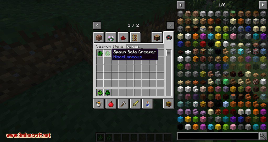 Beta Creepers mod for minecraft 14