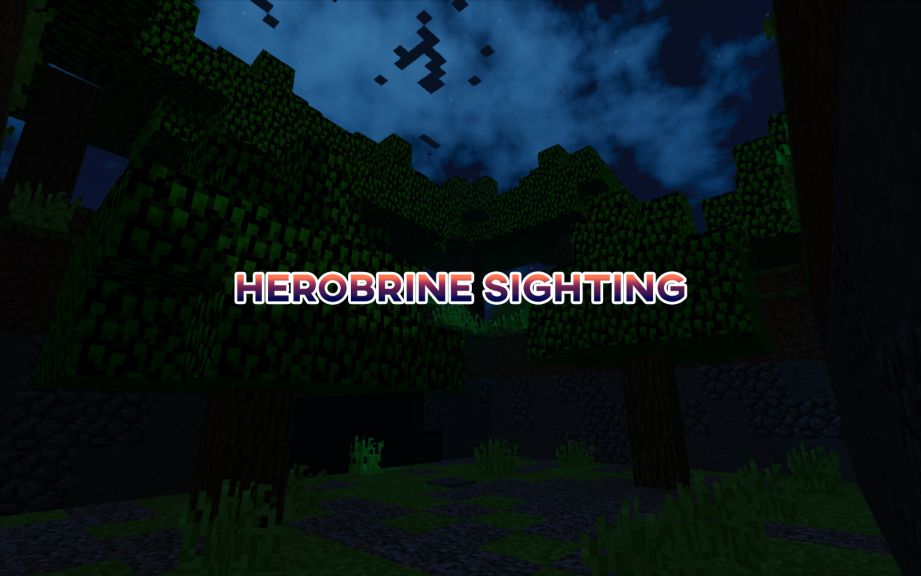 herobrine sightings minecraft pe