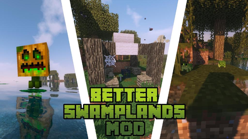 Better Swamplands mod for minecraft logo