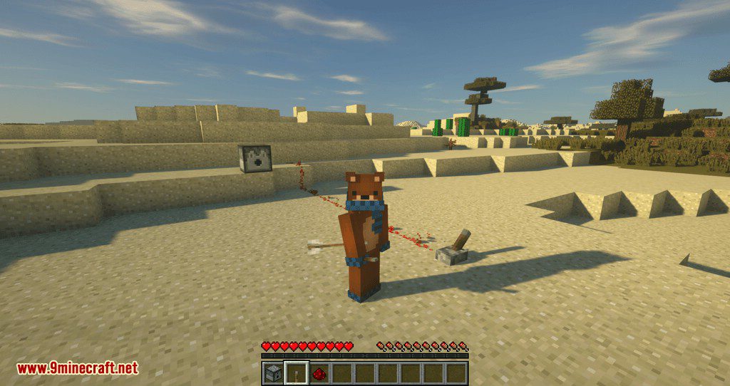 Hurt Animation Remover mod for minecraft 06