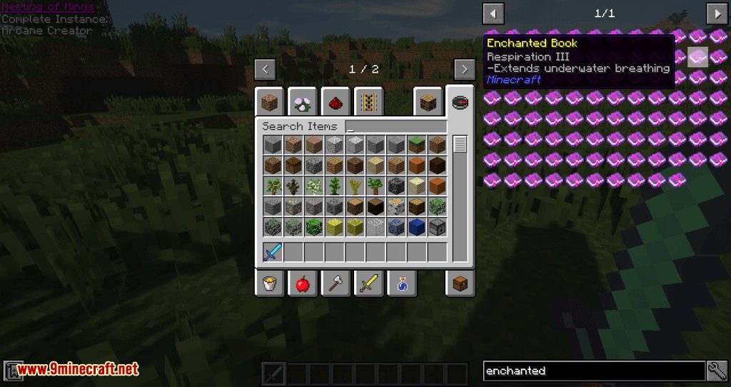 Named Enchantments mod for minecraft 03