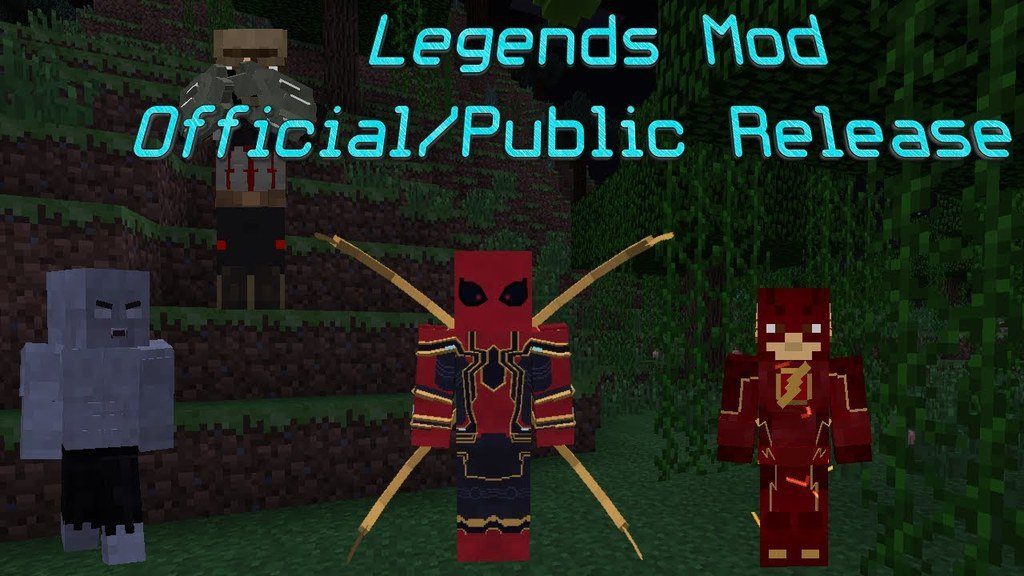 legends mod  Minecraft Skins