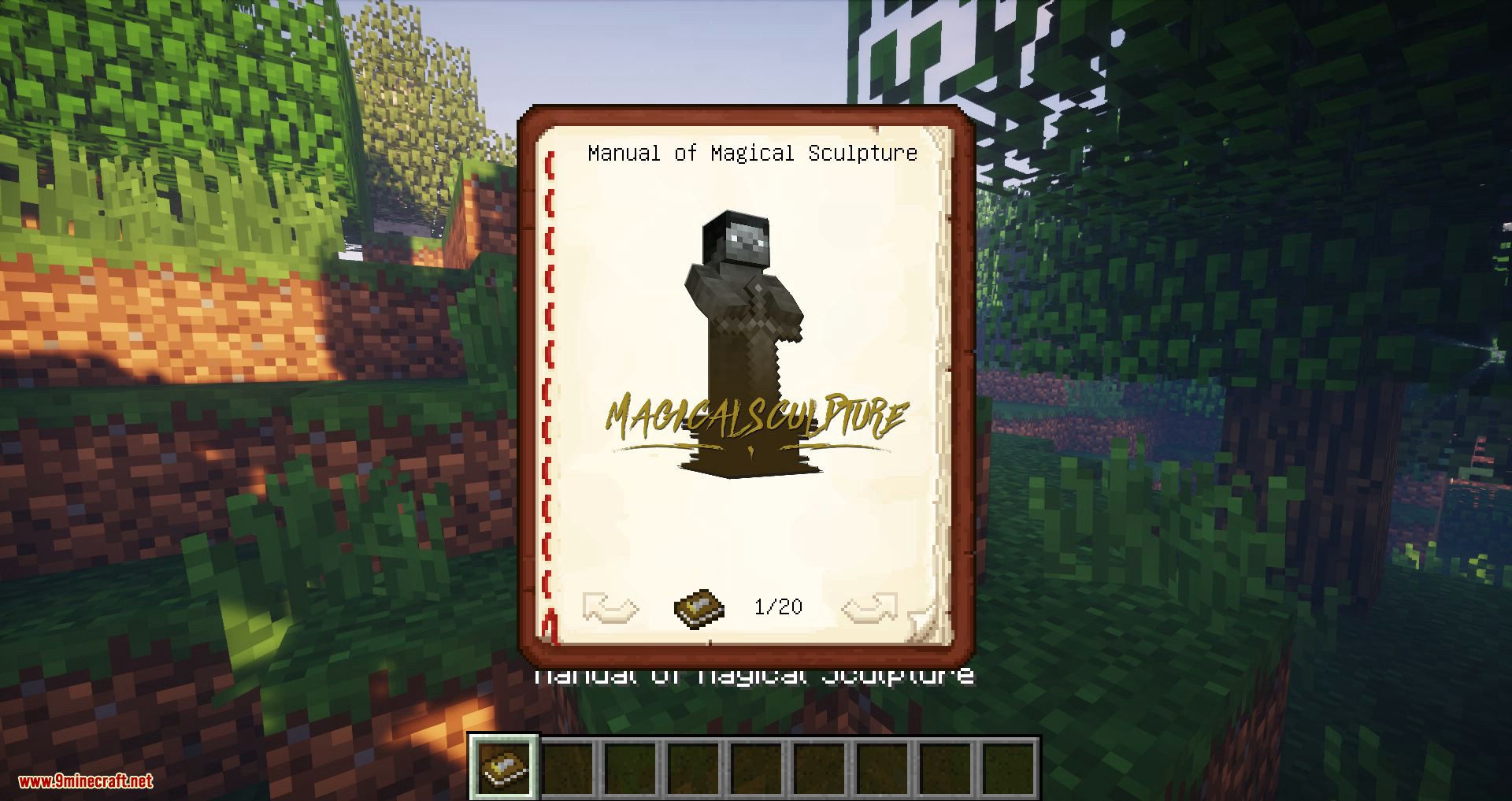 Magical Sculpture mod for minecraft 01